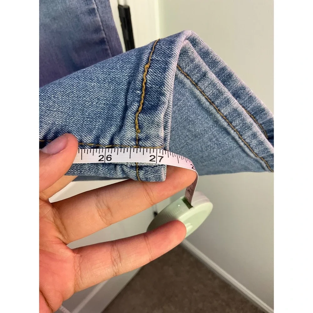 Levis 541 Athletic Taper Jeans Mens Light Wash Blue Denim Pants 52x30